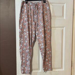Rae Dunn Pink Coffee Mug Pajama Pants